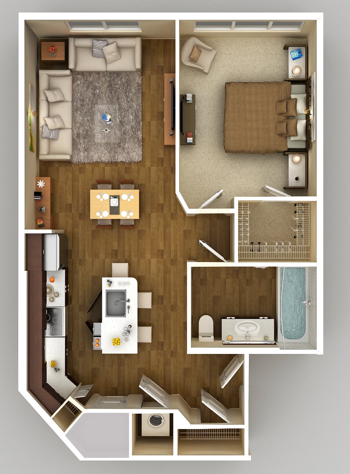 Suite A Floorplan