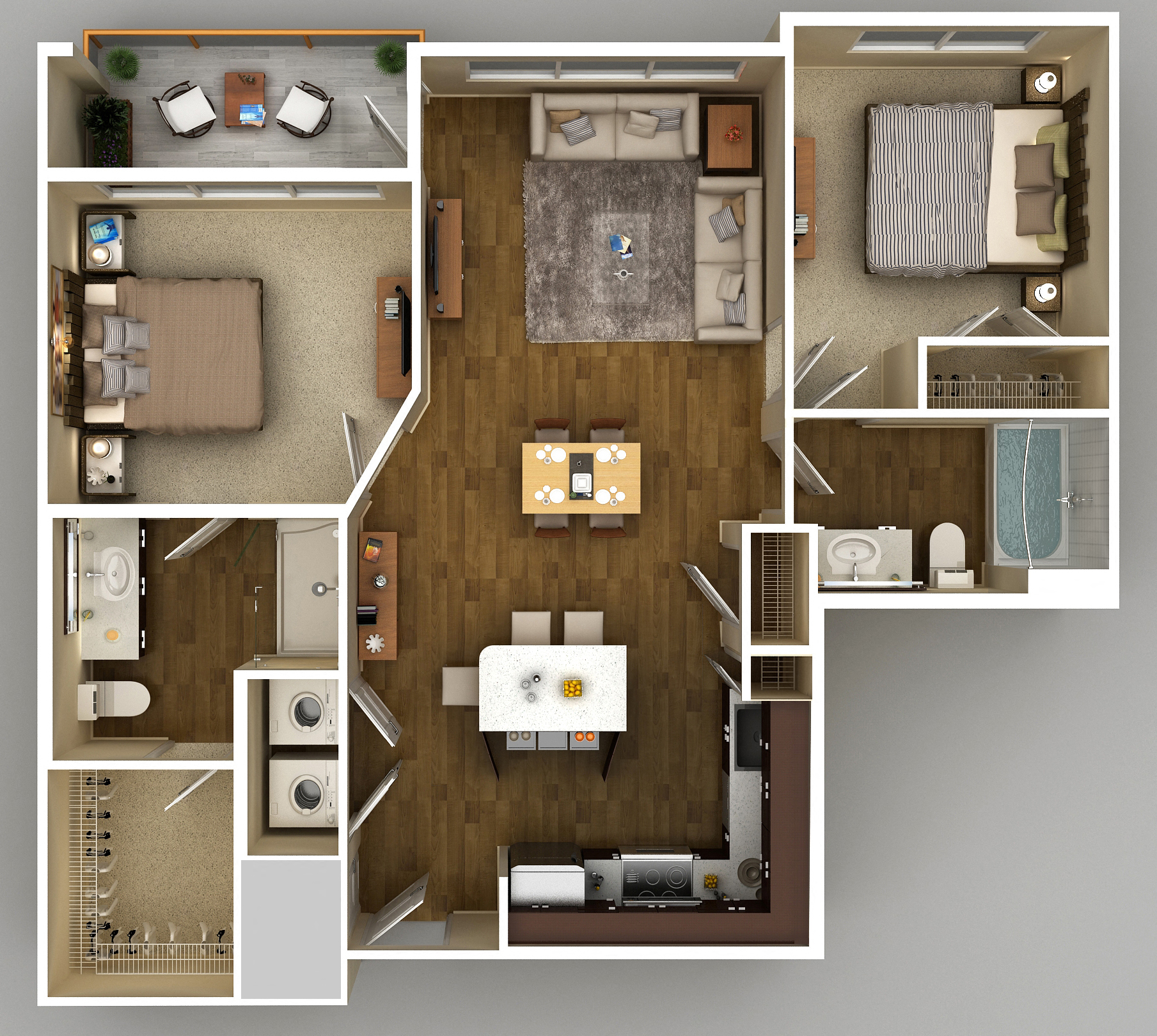 Suite A Floorplan