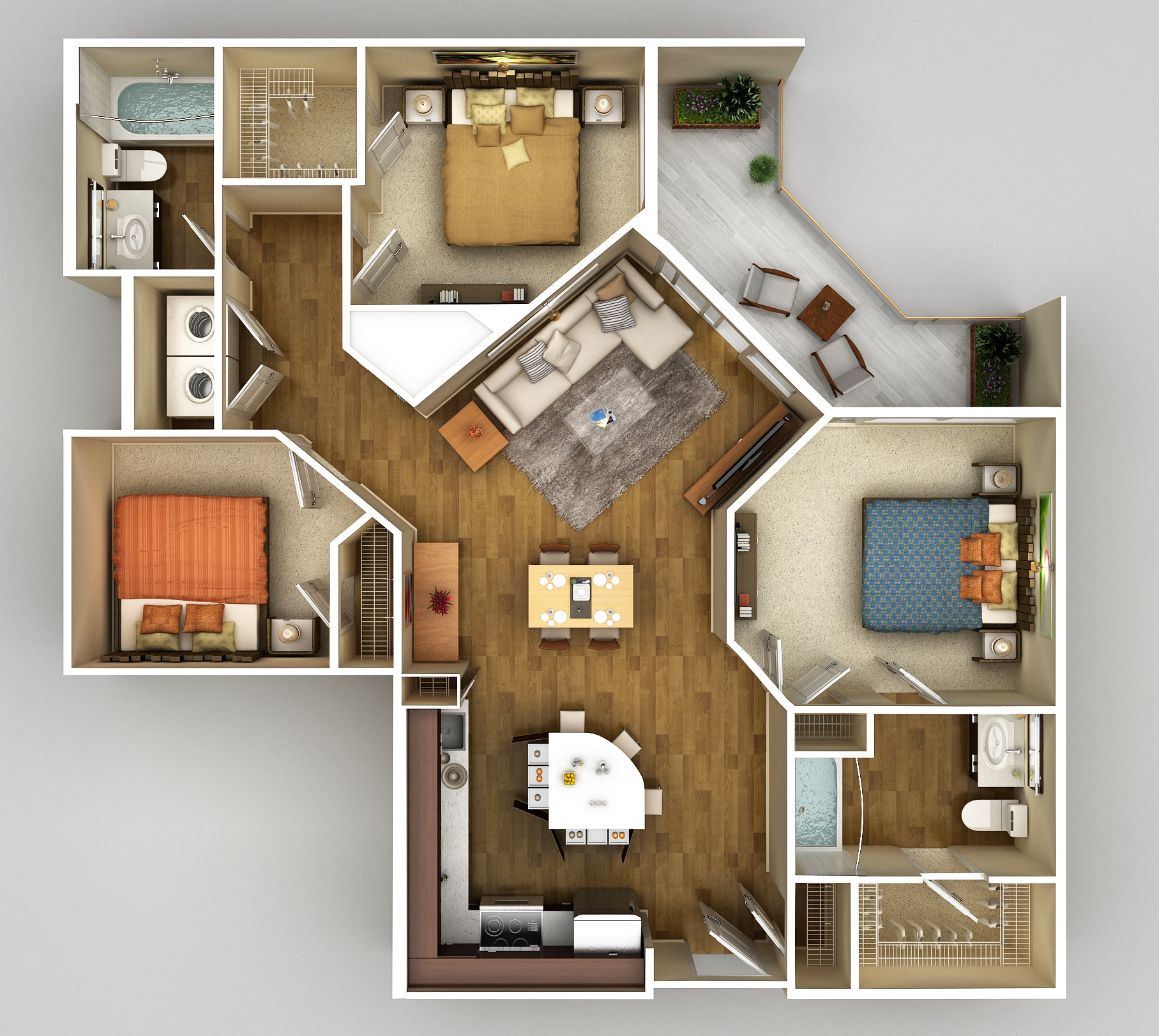 Suite A Floorplan