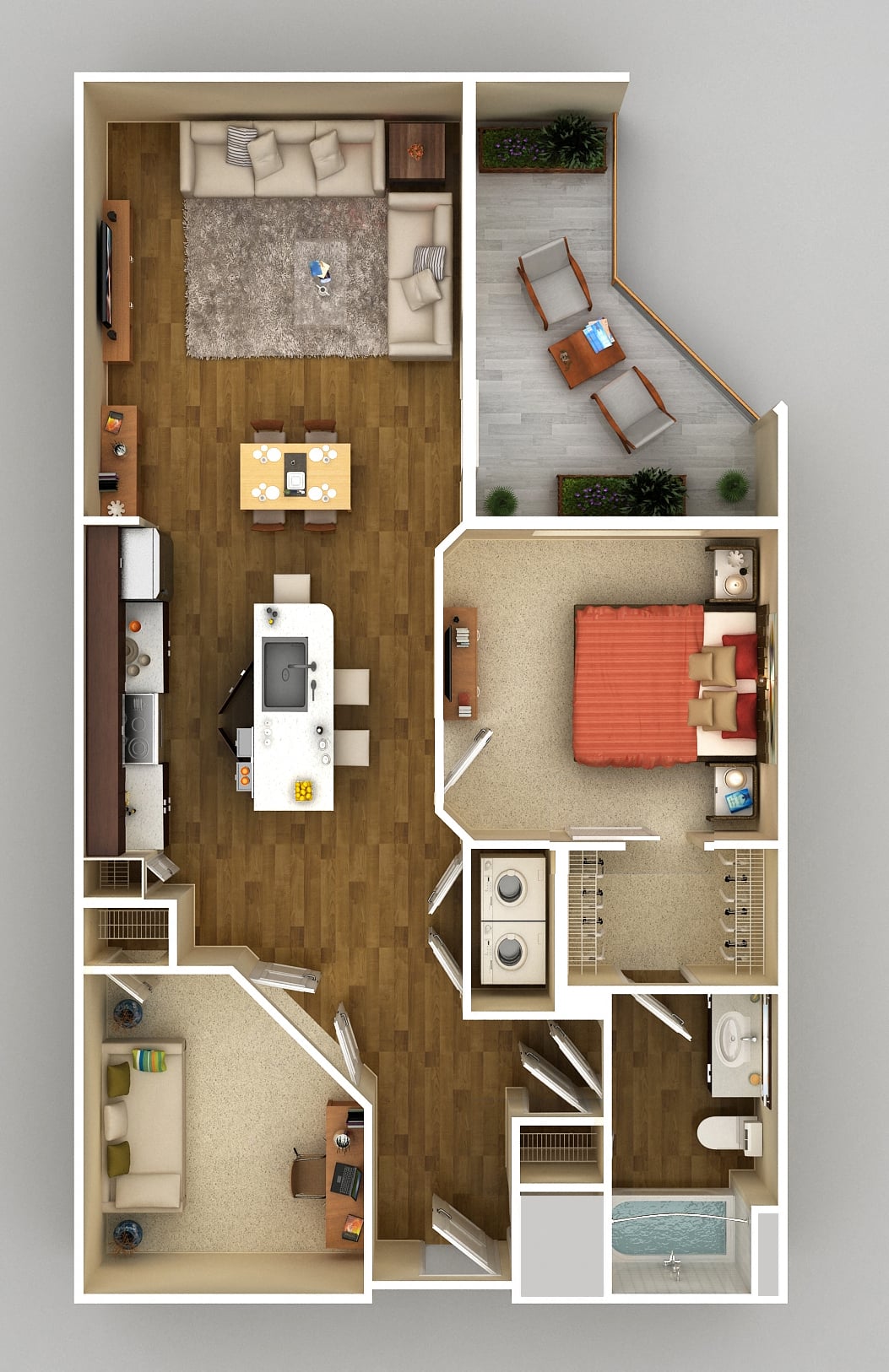 Suite A Floorplan