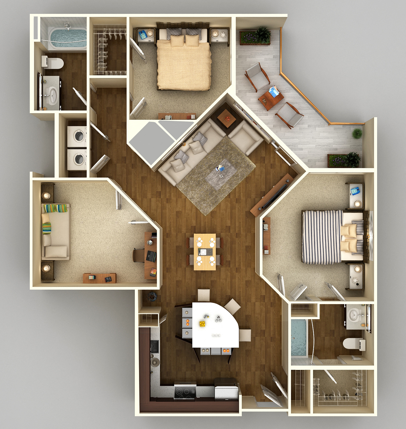 Suite A Floorplan