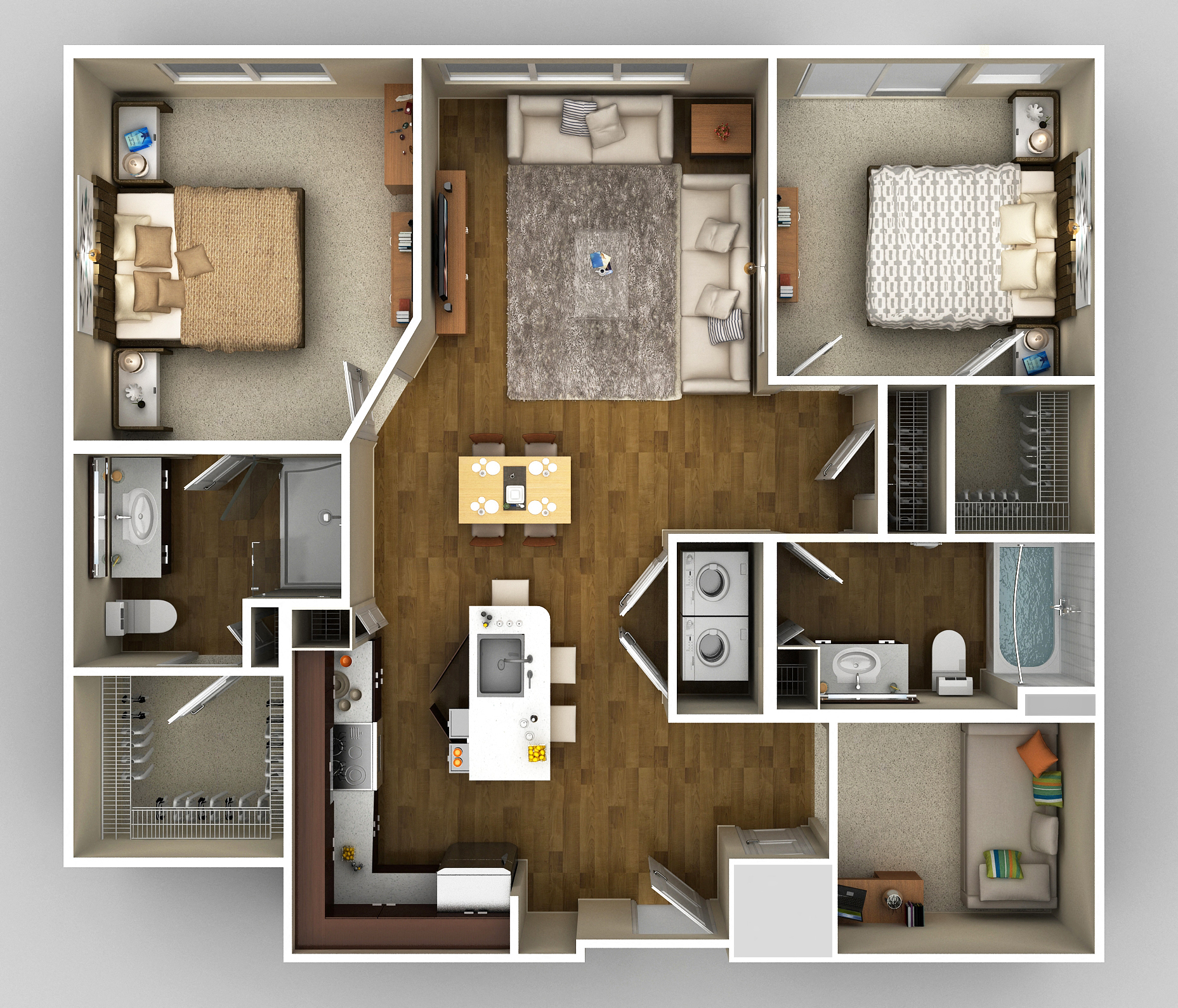 Suite A Floorplan