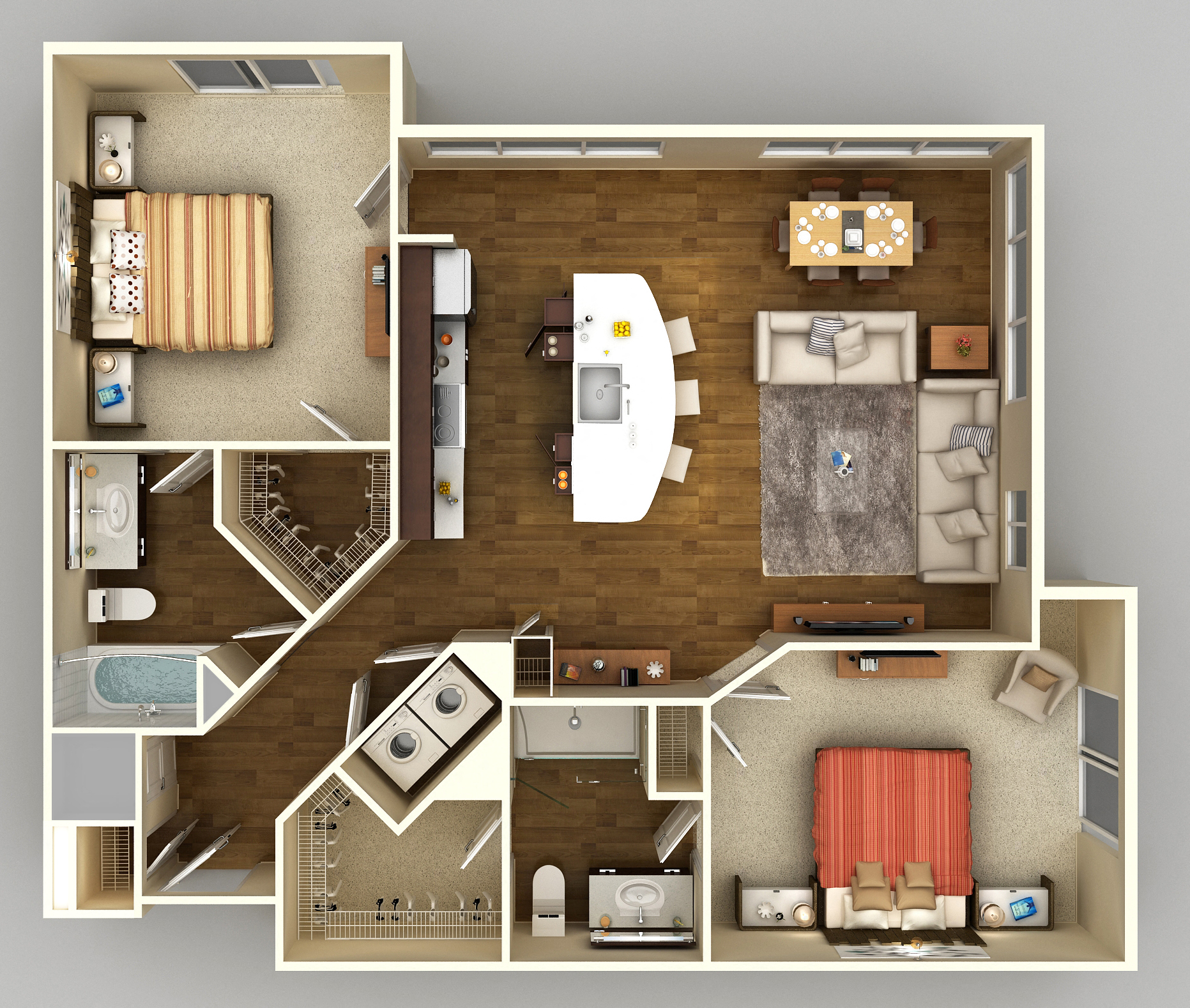 Suite A Floorplan