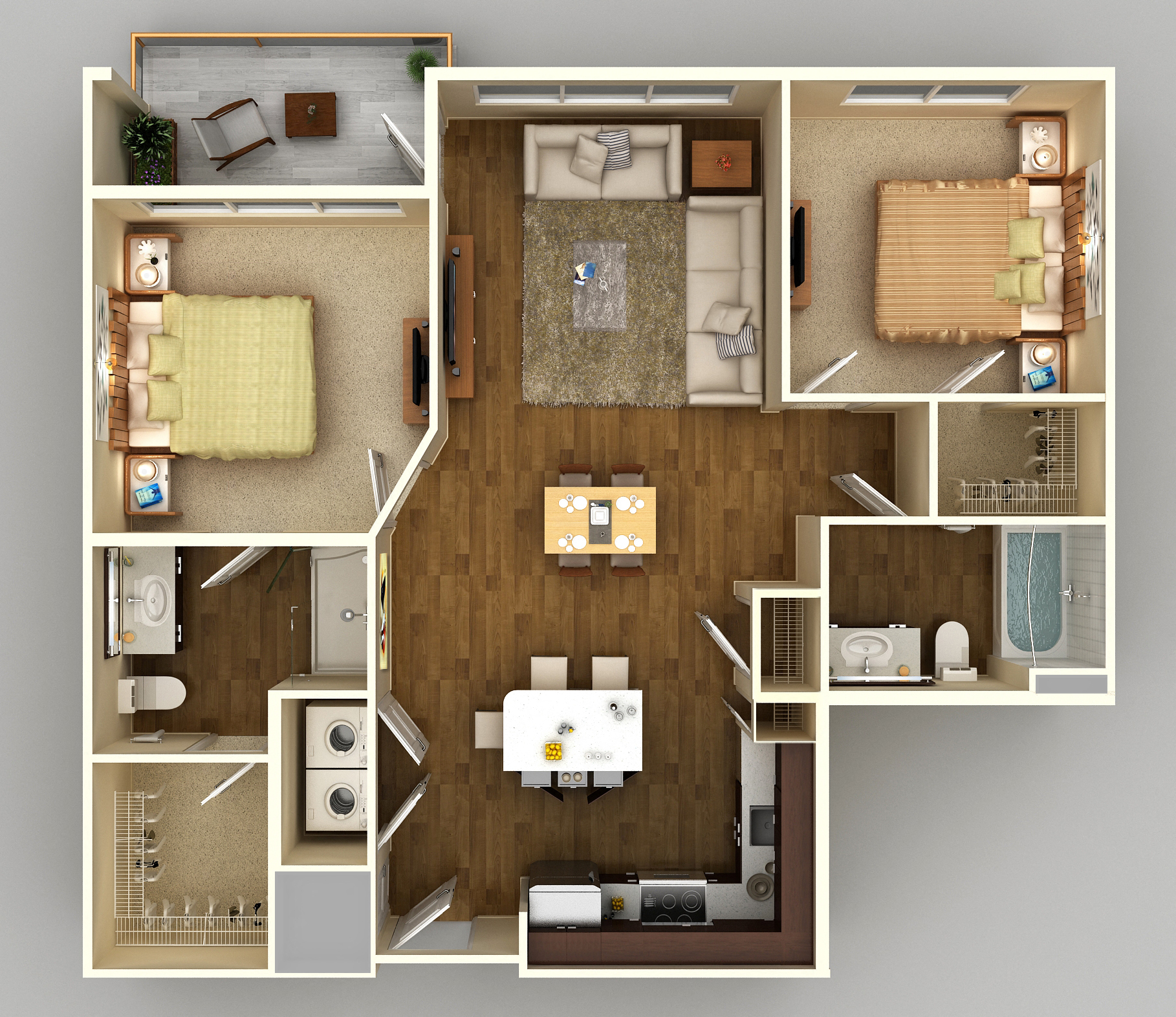 Suite A Floorplan