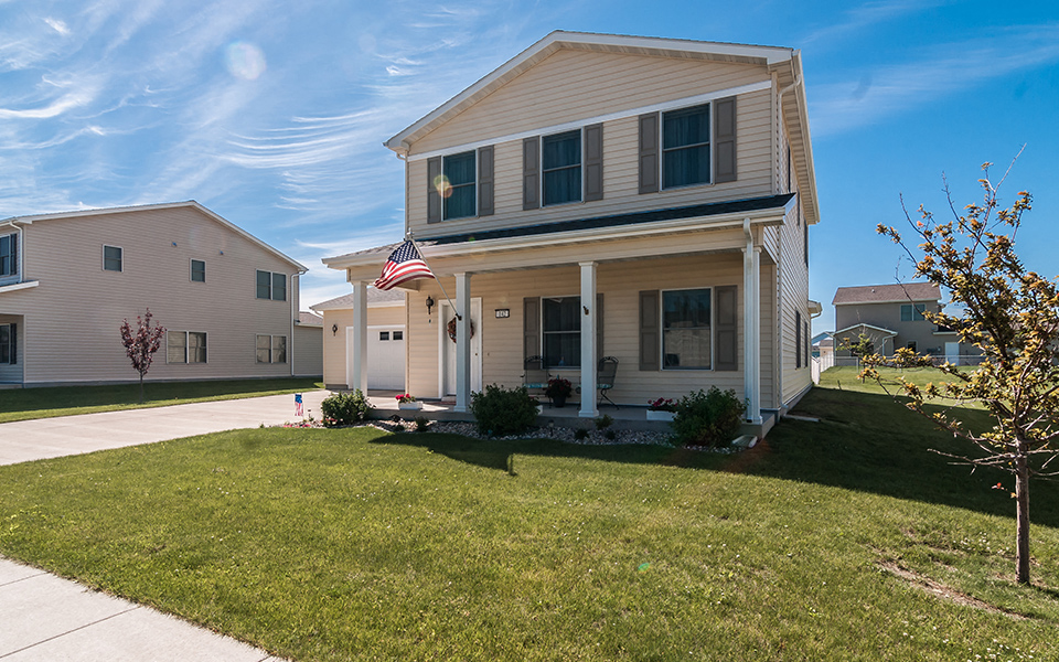 Minot AFB Homes Family housing at Minot AFB, ND Photos