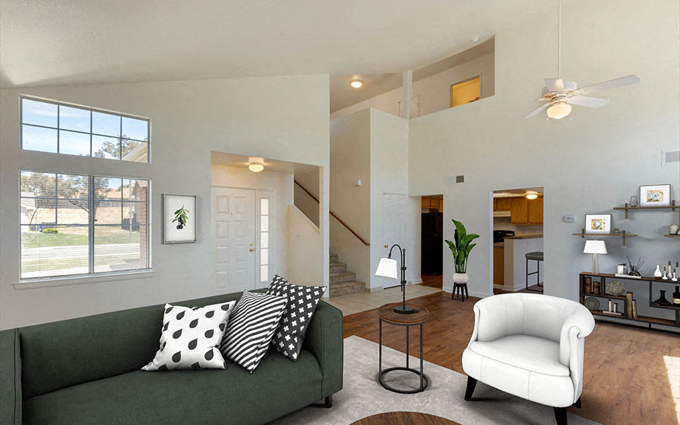 McCellan Corridor 1484 3x2.5 Living Room