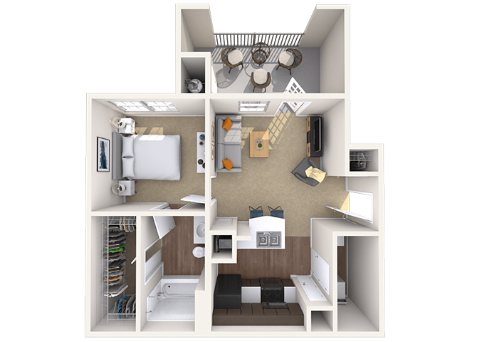 Bluebonnet floor plan