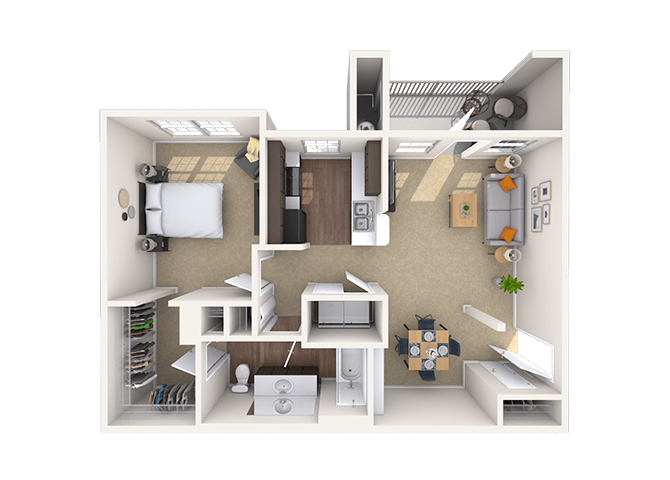 Carolina floor plan
