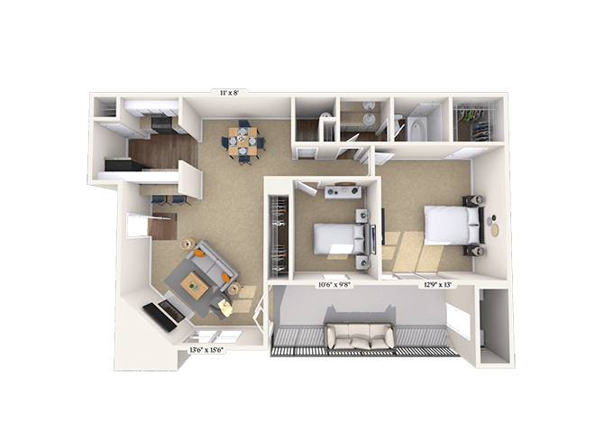 El Paso floor plan