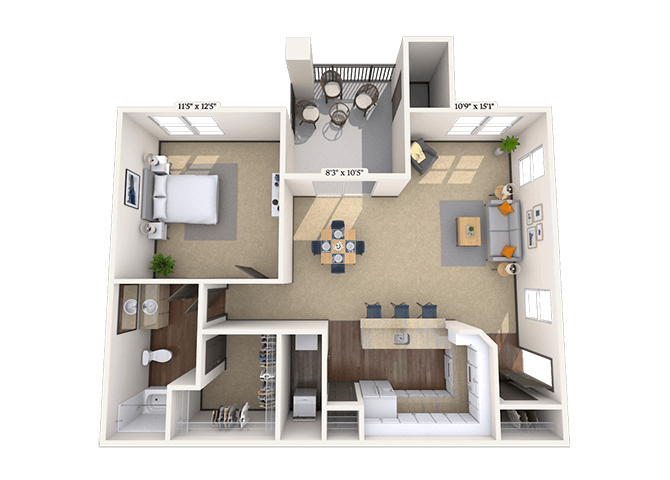 The Shiloh floor plan