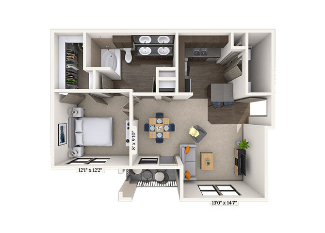 Red Oak floor plan