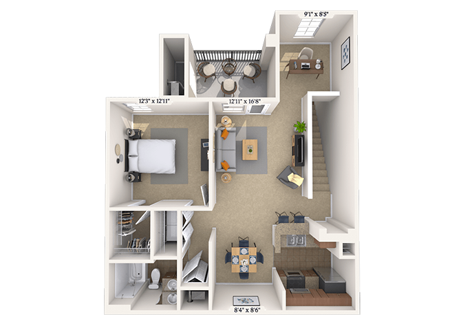 A3D floor plan