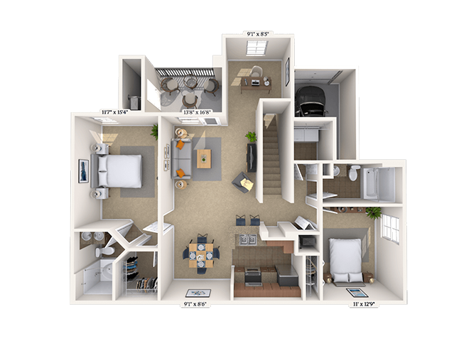 B2DG floor plan