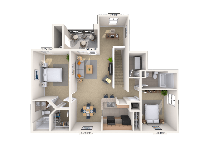 B2D floor plan