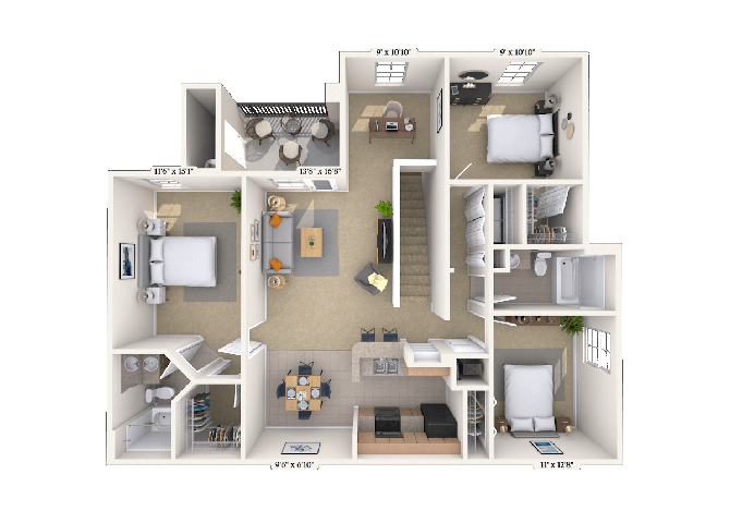 C3D floor plan