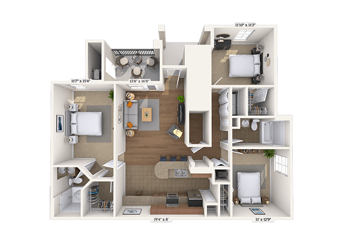 C1 floor plan