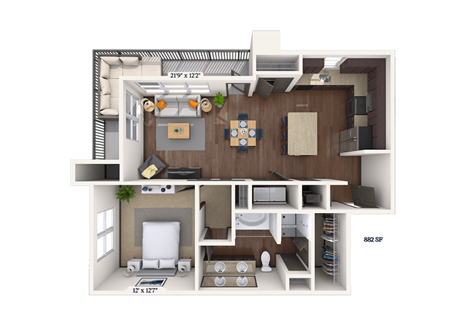 Sienna floor plan