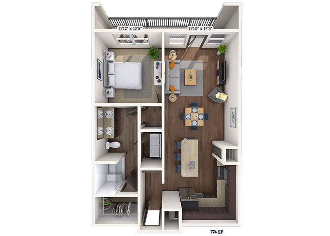 Snyder floor plan