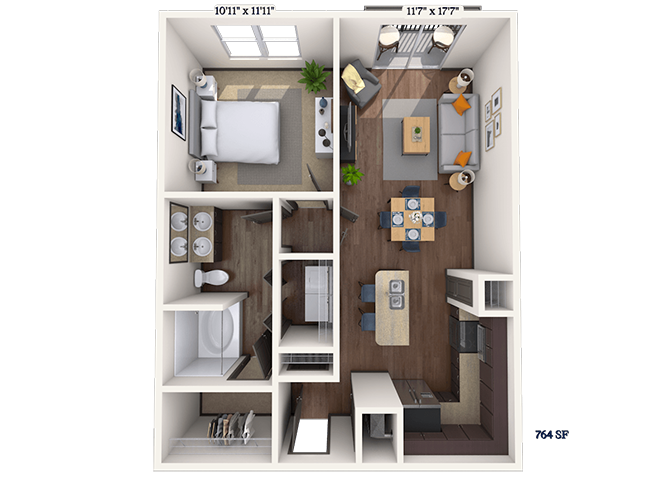 Garner floor plan