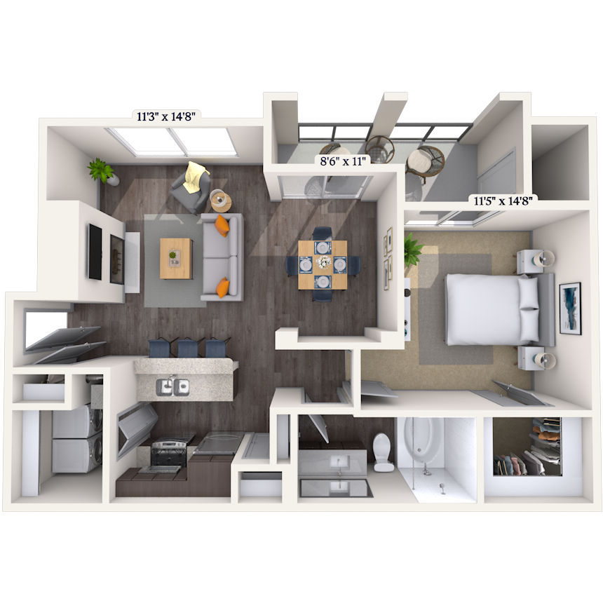 11C floor plan