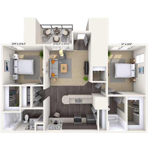 22B floor plan