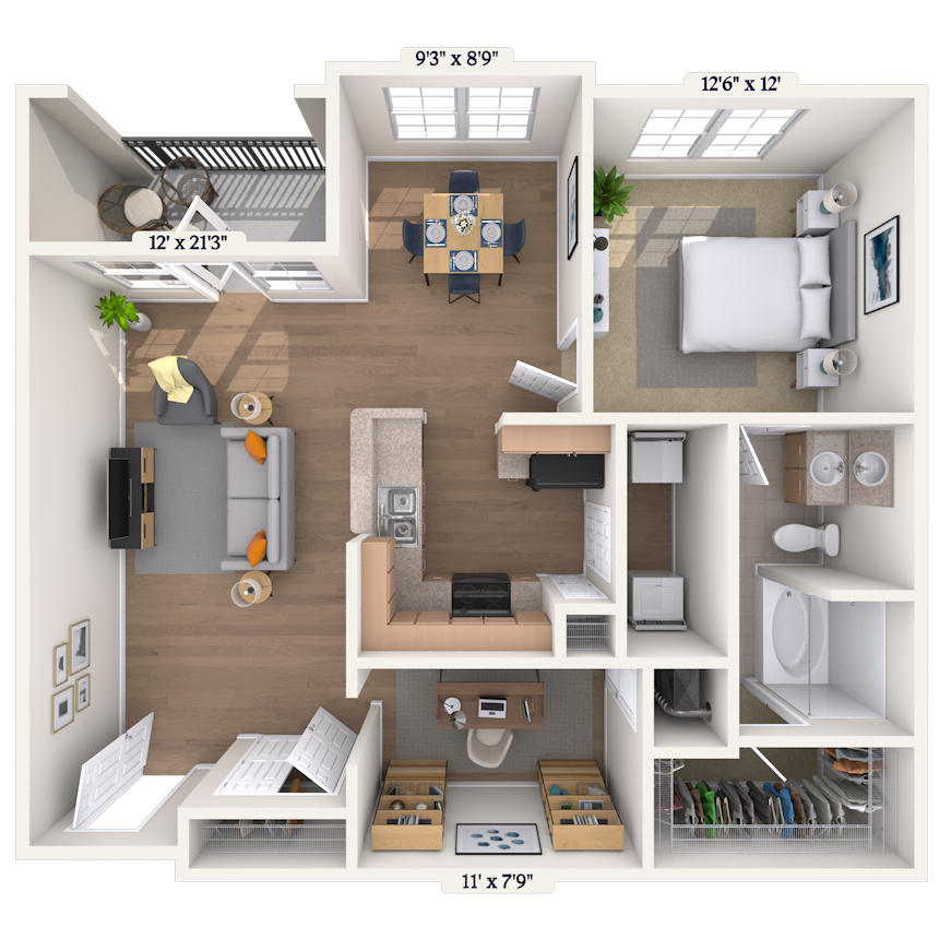 11B floor plan