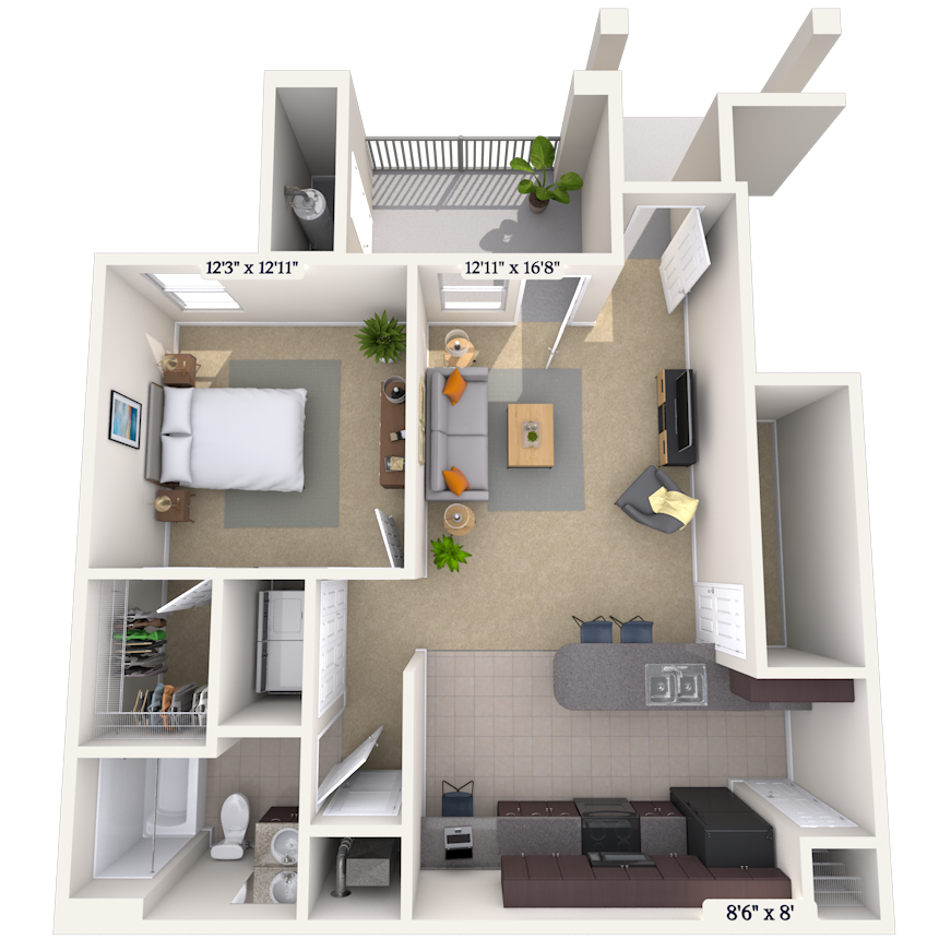 11C floor plan