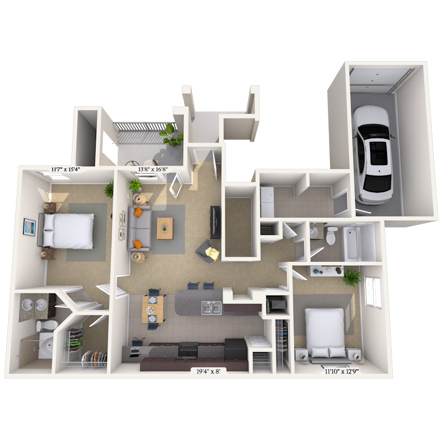 22B floor plan
