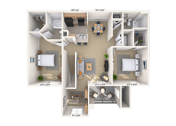 22B floor plan