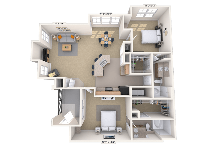 Penfield floor plan