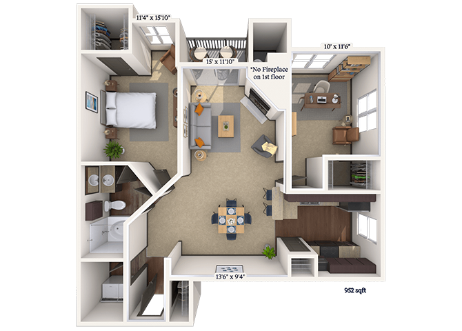11E-FP floor plan