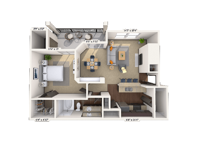 11C floor plan