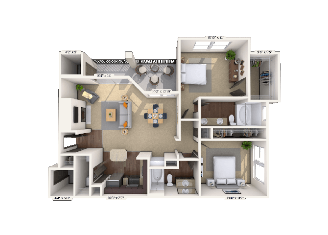 22C floor plan