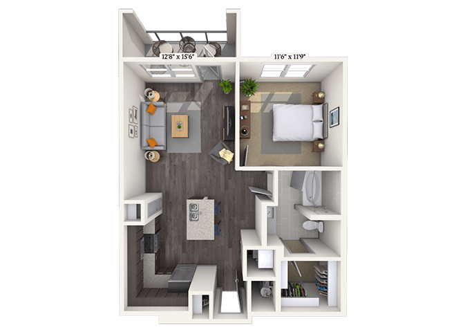 A1 floor plan