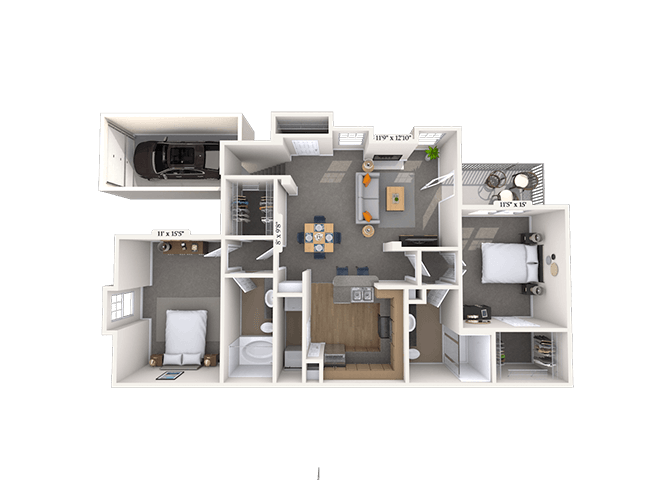 Woodland floor plan