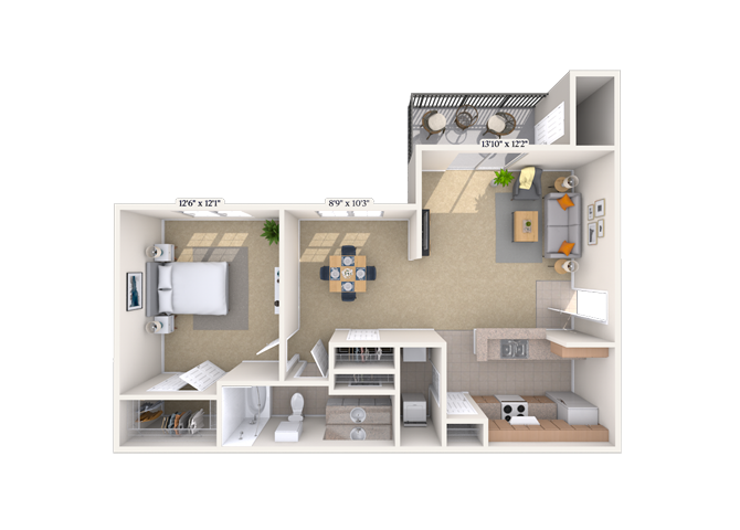 The Marigold floor plan