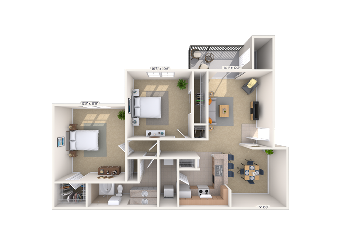 The Willow floor plan