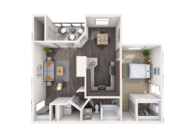 Chateaux floor plan