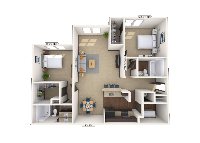 Woodhaven floor plan