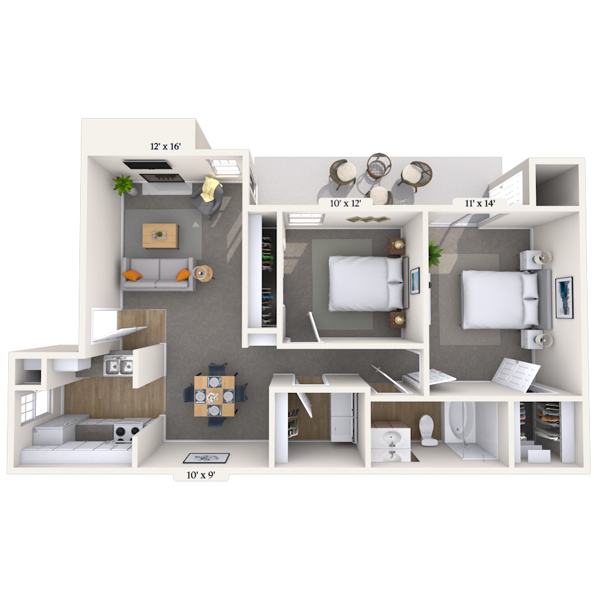 Bungalow floor plan