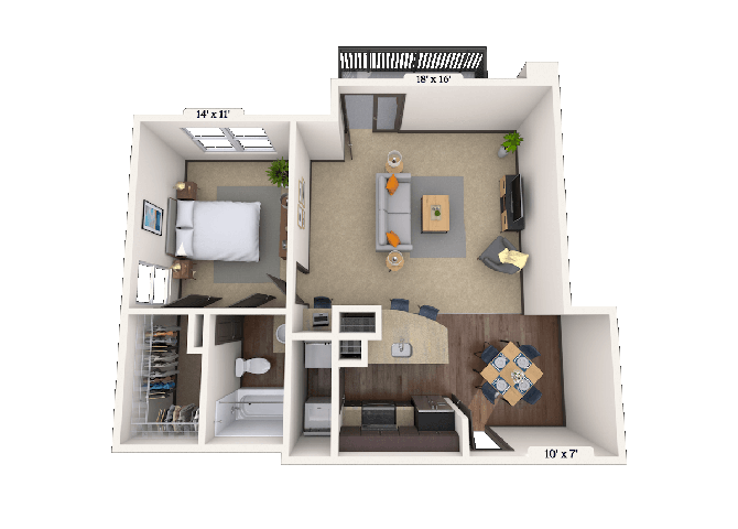 Ambrosia floor plan