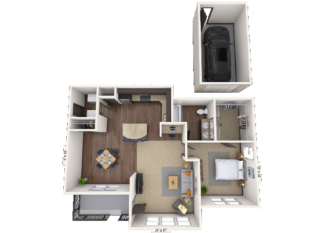 Flax floor plan