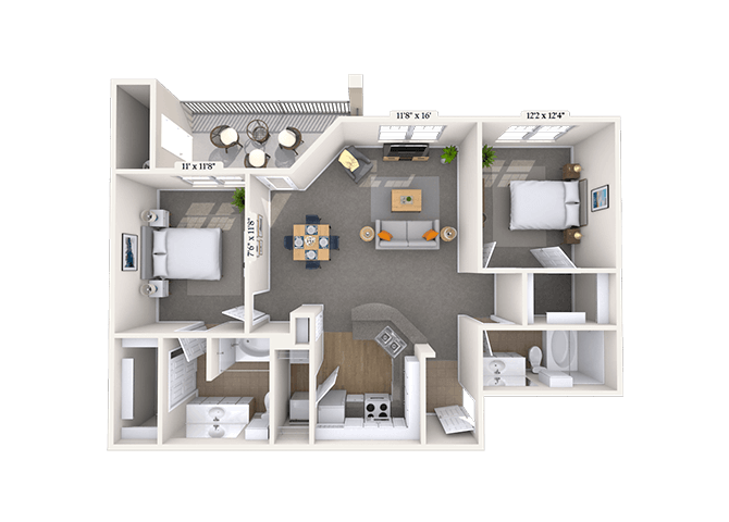 Houston floor plan