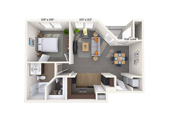 Bramble floor plan