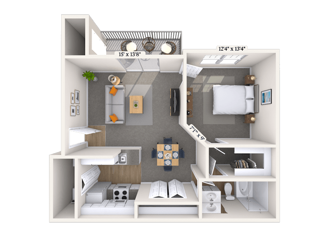 The Oakmont floor plan