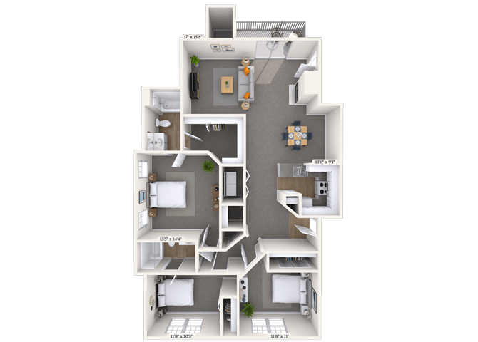 St. Andrews floor plan