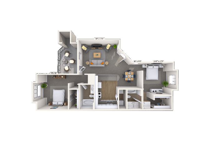 22D floor plan