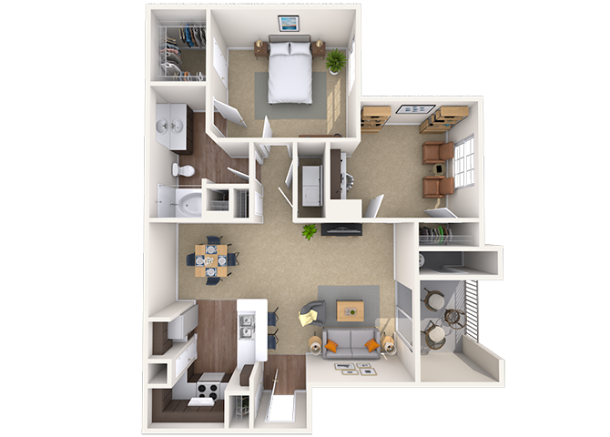 Leander floor plan