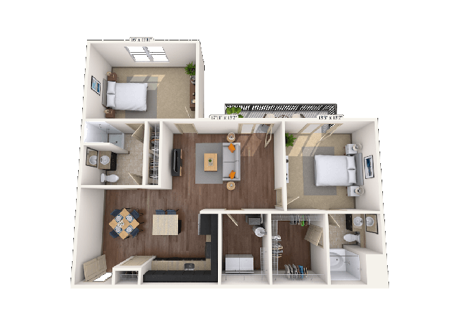 Liberty floor plan
