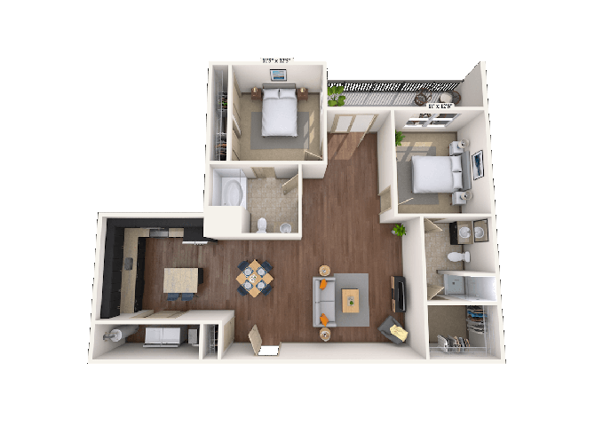 Queens floor plan